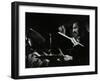 Drummer Alan Jackson Playing at the Stables, Wavendon, Buckinghamshire-Denis Williams-Framed Photographic Print