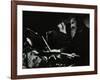 Drummer Alan Jackson Playing at the Stables, Wavendon, Buckinghamshire-Denis Williams-Framed Photographic Print