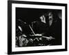 Drummer Alan Jackson Playing at the Stables, Wavendon, Buckinghamshire-Denis Williams-Framed Photographic Print