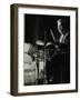 Drummer and Vocalist Mel Torme on Stage at the Bristol Hippodrome, 1950S-Denis Williams-Framed Photographic Print