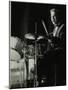 Drummer and Vocalist Mel Torme on Stage at the Bristol Hippodrome, 1950S-Denis Williams-Mounted Photographic Print