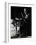 Drummer and Vocalist Mel Torme on Stage at the Bristol Hippodrome, 1950S-Denis Williams-Framed Photographic Print