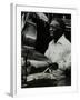 Drummer Art Blakey Playing at the Forum Theatre, Hatfield, Hertfordshire, 1978-Denis Williams-Framed Photographic Print