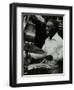 Drummer Art Blakey Playing at the Forum Theatre, Hatfield, Hertfordshire, 1978-Denis Williams-Framed Photographic Print