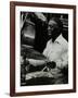 Drummer Art Blakey Playing at the Forum Theatre, Hatfield, Hertfordshire, 1978-Denis Williams-Framed Photographic Print