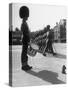 Drummer Beating in Time with Metronome-Cornell Capa-Stretched Canvas