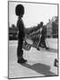 Drummer Beating in Time with Metronome-Cornell Capa-Mounted Photographic Print