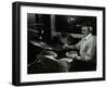 Drummer Bobby Orr at the Ted Taylor Recording Studio, London, 12 January 1988-Denis Williams-Framed Photographic Print