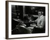 Drummer Bobby Orr at the Ted Taylor Recording Studio, London, 12 January 1988-Denis Williams-Framed Photographic Print