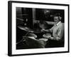 Drummer Bobby Orr at the Ted Taylor Recording Studio, London, 12 January 1988-Denis Williams-Framed Photographic Print