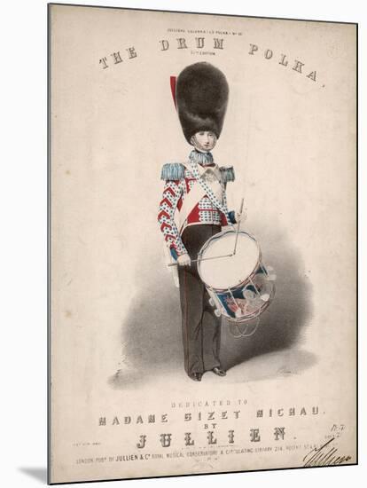 Drummer-Boy of the British Army-null-Mounted Art Print