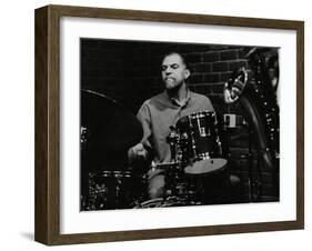 Drummer Derek Gale Playing at the Fairway, Welwyn Garden City, Hertfordshire, 31 October 1999-Denis Williams-Framed Photographic Print