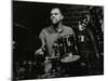 Drummer Derek Gale Playing at the Fairway, Welwyn Garden City, Hertfordshire, 31 October 1999-Denis Williams-Mounted Photographic Print