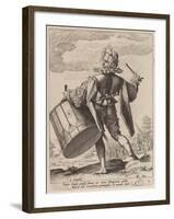 Drummer, engraved by Jacques II de Gheyn, 1587-Hendrik Goltzius-Framed Giclee Print