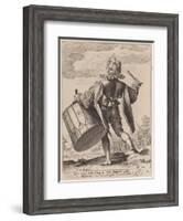 Drummer, engraved by Jacques II de Gheyn, 1587-Hendrik Goltzius-Framed Giclee Print