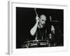 Drummer Eric Delaney Playing at the Forum Theatre, Hatfield, Hertfordshire, 1983-Denis Williams-Framed Photographic Print