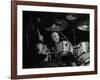 Drummer Eric Delaney Playing at the Forum Theatre, Hatfield, Hertfordshire, 6 May 1983-Denis Williams-Framed Photographic Print