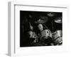 Drummer Eric Delaney Playing at the Forum Theatre, Hatfield, Hertfordshire, 6 May 1983-Denis Williams-Framed Photographic Print