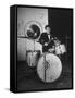 Drummer Gene Krupa Performing at Gjon Mili's Studio-Gjon Mili-Framed Stretched Canvas