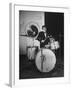 Drummer Gene Krupa Performing at Gjon Mili's Studio-Gjon Mili-Framed Premium Photographic Print