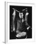 Drummer Gene Krupa Performing at Gjon Mili's Studio-Gjon Mili-Framed Photographic Print