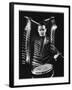 Drummer Gene Krupa Performing at Gjon Mili's Studio-Gjon Mili-Framed Photographic Print