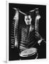 Drummer Gene Krupa Performing at Gjon Mili's Studio-Gjon Mili-Framed Photographic Print