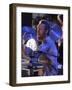 Drummer Ginger Baker of the Band Blind Faith in Concert at the Los Angeles Forum-John Olson-Framed Premium Photographic Print