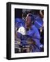 Drummer Ginger Baker of the Band Blind Faith in Concert at the Los Angeles Forum-John Olson-Framed Premium Photographic Print