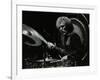 Drummer Ginger Baker Performing at the Forum Theatre, Hatfield, Hertfordshire, 1980-Denis Williams-Framed Photographic Print