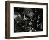 Drummer Ginger Baker Performing at the Forum Theatre, Hatfield, Hertfordshire, 1980-Denis Williams-Framed Photographic Print