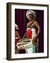 Drummer in a Pancha Thuryas Kandyan Dance Orchestra at Tourist Show in the Kandyan Arts Association-Rob Francis-Framed Photographic Print