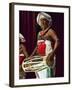 Drummer in a Pancha Thuryas Kandyan Dance Orchestra at Tourist Show in the Kandyan Arts Association-Rob Francis-Framed Photographic Print