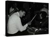 Drummer Jack Parnell Playing at the Middlesex and Herts Country Club, Harrow Weald, London, 1981-Denis Williams-Stretched Canvas