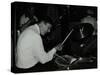Drummer Jack Parnell Playing at the Middlesex and Herts Country Club, Harrow Weald, London, 1981-Denis Williams-Stretched Canvas