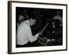 Drummer Jack Parnell Playing at the Middlesex and Herts Country Club, Harrow Weald, London, 1981-Denis Williams-Framed Photographic Print