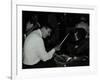 Drummer Jack Parnell Playing at the Middlesex and Herts Country Club, Harrow Weald, London, 1981-Denis Williams-Framed Photographic Print