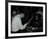 Drummer Jack Parnell Playing at the Middlesex and Herts Country Club, Harrow Weald, London, 1981-Denis Williams-Framed Photographic Print