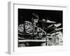 Drummer Louie Bellson Playing at the Forum Theatre, Hatfield, Hertfordshire, 1979-Denis Williams-Framed Photographic Print