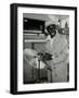 Drummer Mickey Roker at the Newport Jazz Festival, Ayresome Park, Middlesbrough, 1978-Denis Williams-Framed Photographic Print
