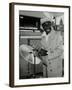 Drummer Mickey Roker at the Newport Jazz Festival, Ayresome Park, Middlesbrough, 1978-Denis Williams-Framed Photographic Print