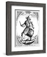 Drummer of 1598-Heinrich Ullrich-Framed Art Print