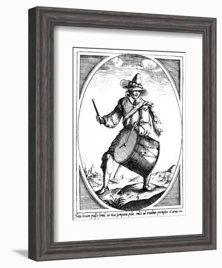 Drummer of 1598-Heinrich Ullrich-Framed Art Print