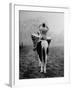 Drummer of Royal Horse Guards Playing Silver Drums Given Regiment by George III in 1805-Cornell Capa-Framed Photographic Print