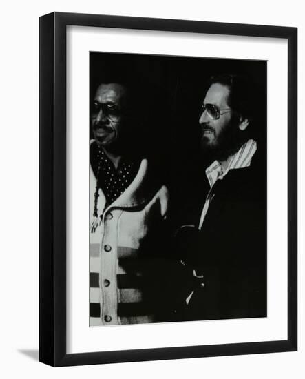 Drummer Philly Joe Jones and Pianist Bill Evans at the Newport Jazz Festival, Middlesbrough, 1978-Denis Williams-Framed Photographic Print