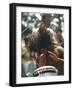 Drummer Playing Instrument with Hands During Woodstock Music Festival-Bill Eppridge-Framed Photographic Print