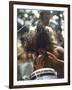 Drummer Playing Instrument with Hands During Woodstock Music Festival-Bill Eppridge-Framed Photographic Print