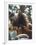 Drummer Playing Instrument with Hands During Woodstock Music Festival-Bill Eppridge-Framed Photographic Print