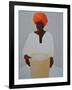 Drummer, Red Turban-Lincoln Seligman-Framed Giclee Print