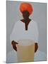 Drummer, Red Turban-Lincoln Seligman-Mounted Giclee Print